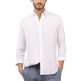 CAMISA HOMBRE  EL GANSO CAMISA LINO GARMENT DYED BUTTO