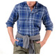 CAMISA ESTAMPADA A CUADROS TARTÁN HOMBRE EL GANSO