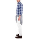 CAMISA HOMBRE EL GANSO CAMISA TARTÁN MARINO