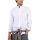 CAMISA HOMBRE EL GANSO GARMENT DYED BLANCA