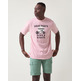 CAMISETA HOMBRE  ALTONADOCK ROPA CAMISETA MAGENTA