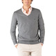 JERSEY CUELLO PICO CON CODERAS HOMBRE EL GANSO