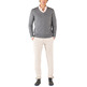 JERSEY CUELLO PICO CON CODERAS HOMBRE EL GANSO