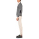 JERSEY CUELLO PICO CON CODERAS HOMBRE EL GANSO