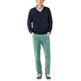 JERSEY CUELLO PICO CON CODERAS HOMBRE EL GANSO