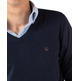 JERSEY CUELLO PICO CON CODERAS HOMBRE EL GANSO