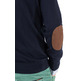 JERSEY CUELLO PICO CON CODERAS HOMBRE EL GANSO