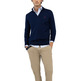 JERSEY HOMBRE  EL GANSO JERSEY CUELLO CAMIONERO MARINO