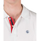 POLO HOMBRE  EL GANSO POLO PIQUE SHORT SLEEVE WHITE
