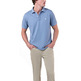POLO HOMBRE  GANSO POLO PIQUÉ GARMENT DYED AZUL M