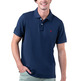 POLO HOMBRE  GANSO POLO PIQUÉ GARMENT DYED MARINO