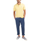 POLO HOMBRE  EL GANSO POLO PIQUÉ GARMENT DYED AMARIL
