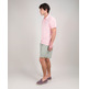 POLO HOMBRE EL GANSO POLO PIQUÉ GARMENT DYED ROSA