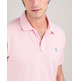 POLO HOMBRE EL GANSO POLO PIQUÉ GARMENT DYED ROSA