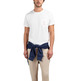CAMISETA HOMBRE EL GANSO CAMISETA GARMENT DYED BLANCO L