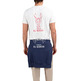 CAMISETA HOMBRE EL GANSO CAMISETA GARMENT DYED BLANCO L