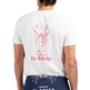 CAMISETA HOMBRE EL GANSO CAMISETA GARMENT DYED BLANCO L