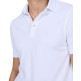POLO HOMBRE  EL GANSO POLO MANGA CORTA SEPIIA BLANCO