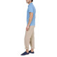 POLO HOMBRE  EL GANSO POLO MANGA CORTA SEPIIA BLANCO