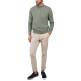 SUDADERA HOMBRE  EL GANSO SUDADERA CUELLO CAJA VERDE