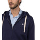 SUDADERA HOMBRE  EL GANSO SUDADERA CREMALLERA MARINO