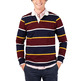 POLO HOMBRE  GANSO POLO RUGBY ROWING SHIRT BURGUN