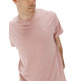 CAMISETA HOMBRE EL PULPO CAMISETA BÁSICA BORDADO ROSA P