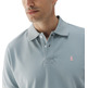 HOMBRE POLO LAVADO BORDADO A CONTRAST AZULGRIS
