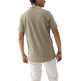 HOMBRE POLO LAVADO BORDADO A CONTRAST VERDE
