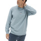 HOMBRE SUDADERA EL MAR TODO LO-CURA A AZULGRIS