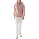 HOMBRE SUDADERA CAPUCHA PALAS DIBUJAD ROSA