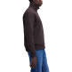 SUDADERA HOMBRE  LEE WORKWEAR HALF ZIP CHOCOLATE TO
