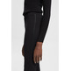 PANTALÓN DE JERSEY CON RIBETE EN POLIPIEL MUJER ESPRIT