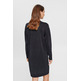 VESTIDO MIDI DE PUNTO EFECTO BRILLANTE MUJER ESPRIT