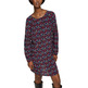 MINIVESTIDO ESTAMPADO DE VISCOSA MUJER ESPRIT