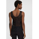 TOP DE ENCAJE COMBINADO MUJER ESPRIT