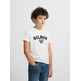 NIÑO CAMISETA KIDS RAQUETA MEDIA BL BLANCO