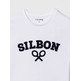 NIÑO CAMISETA KIDS RAQUETA MEDIA BL BLANCO