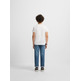 NIÑO CAMISETA KIDS RAQUETA MEDIA BL BLANCO