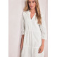 MUJER SOL_SHIFFLEY TUNIC DRESS SOLID 10108
