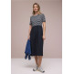 MUJER MAT MIX DRESS_STRIPED 27502