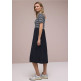 MUJER MAT MIX DRESS_STRIPED 27502