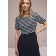 MUJER MAT MIX DRESS_STRIPED 27502
