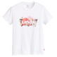 CAMISETA MUJER LEVI'S LOGO FLORAL