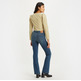 VAQUERO ACAMPANADO MUJER LEVI'S 725 BOOTCUT TIRO ALTO