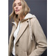 ABRIGO LARGO MUJER STREET ONE CON CAPUCHA