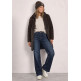 MUJER MAT MIX TEDDY COAT W. QUILTING 17111