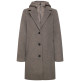 MUJER REVERS COAT W. HOODY INSERT 17655