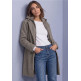 MUJER REVERS COAT W. HOODY INSERT 17655