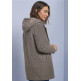 MUJER REVERS COAT W. HOODY INSERT 17655